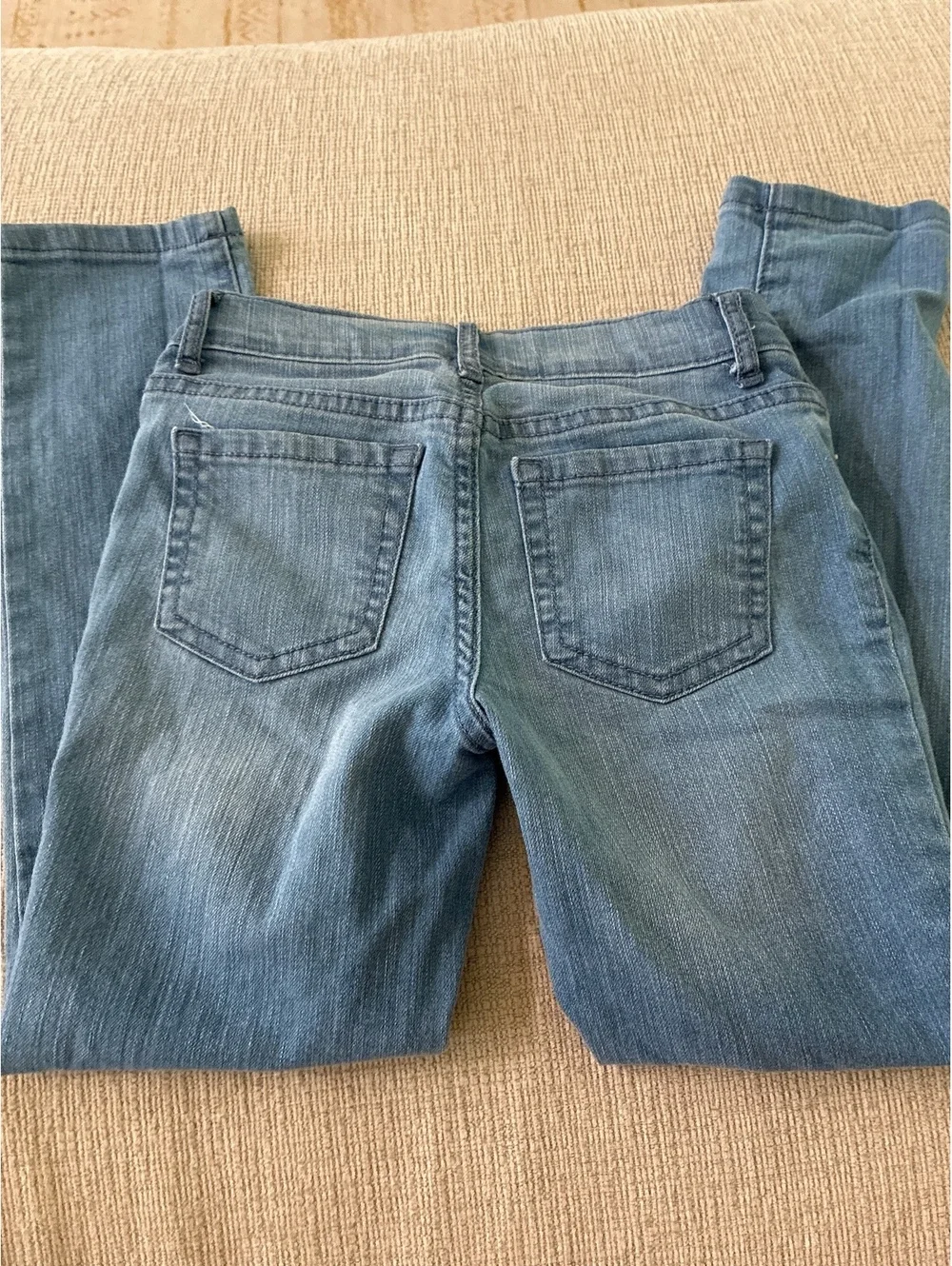 The Children's Place Girls' Super Skinny Jeans Size 6X/7 Light Wash